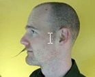 Narwhal styled moustache